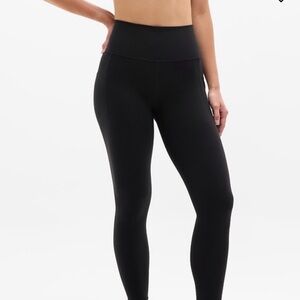 Athleta Black Salutation Stash 7/8 High Rise Leggings, MTall